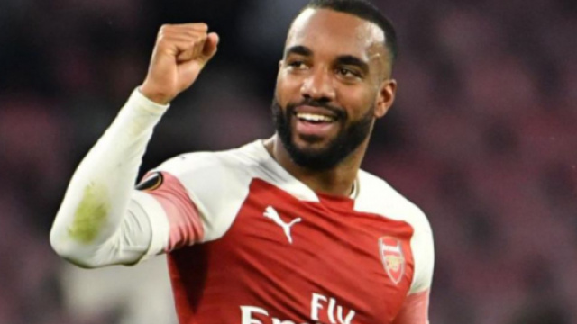 Alexandre Lacazette, giocatore dell'Arsenal.