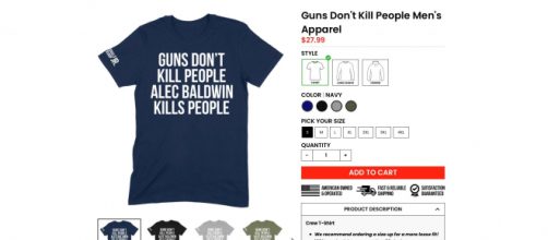 Las camisetas se pueden comprar en la tienda online de Donald Trump Jr. (Twitter/@Nanisimo)