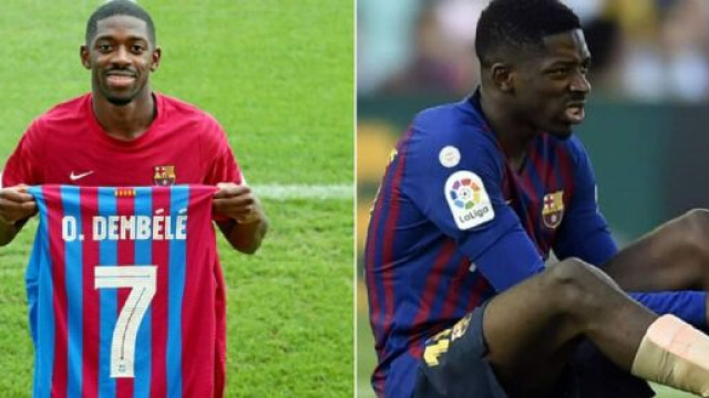 Le chambrage monumental des fans du Barça sur Dembélé fait le buzz (captures YouTube)