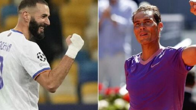 Rafael Nadal ne voit qu'un seul Ballon d'Or et il se nomme Karim Benzema (captures YouTube)