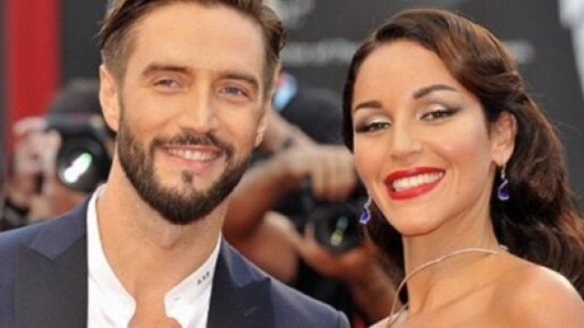 Delia Duran e Alex Belli in un evento