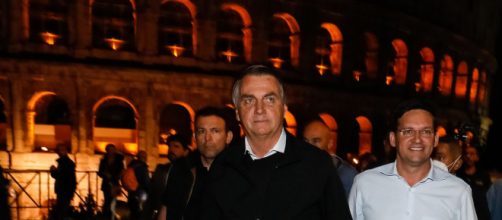 Bolsonaro não usa máscara na Itália (Alan Santos/PR)