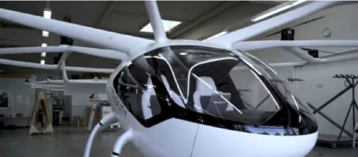 Design of one of the new VoloCity Air Taxis released by Urban Air Mobility Pioneer Volocopter (Image source/Volocopter/YouTube)