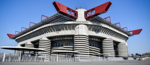 Lo stadio San Siro di Milano dove giocano Inter e Milan.