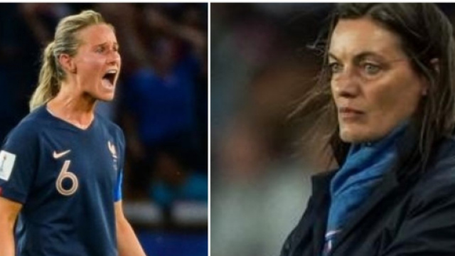 Amandine Henry revient sur les raisons de sa querelle avec Corinne Diacre - Source : montage, réseaux sociaux