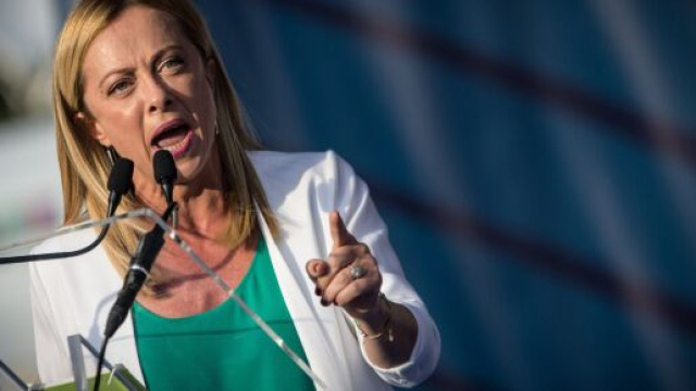 Piazzapulita, scontro tra Giorgia Meloni e Corrado Formigli.