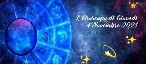 Oroscopo e previsioni zodiacali della giornata di giovedì 4 novembre 2021