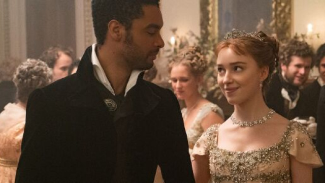10 serie tv più viste su Netflix: Bridgerton è la prima.