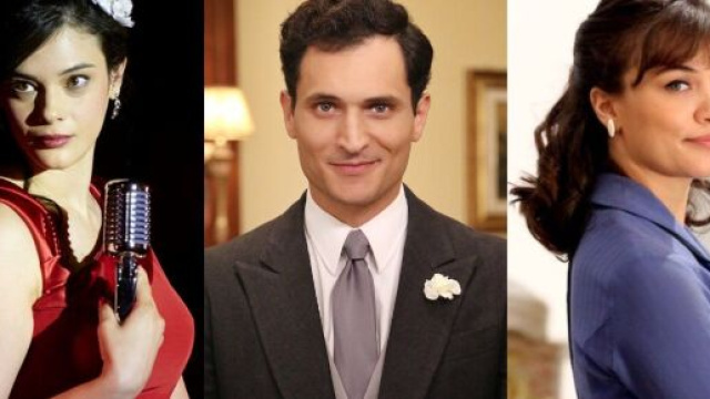 Vittorio Conti e Tina Amato de Il Paradiso delle Signore