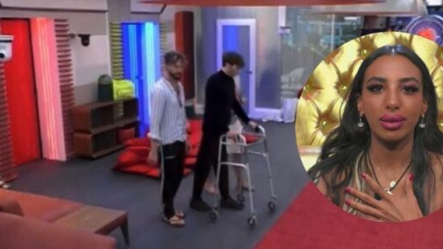 GFVip, Lulù vede Manuel in piedi: 'L'uomo nano chi lo vuole' ed è bufera web: 'Vergogna'.