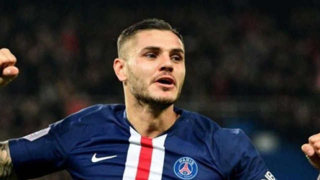 Mauro Icardi, giocatore del Paris Saint Germain.