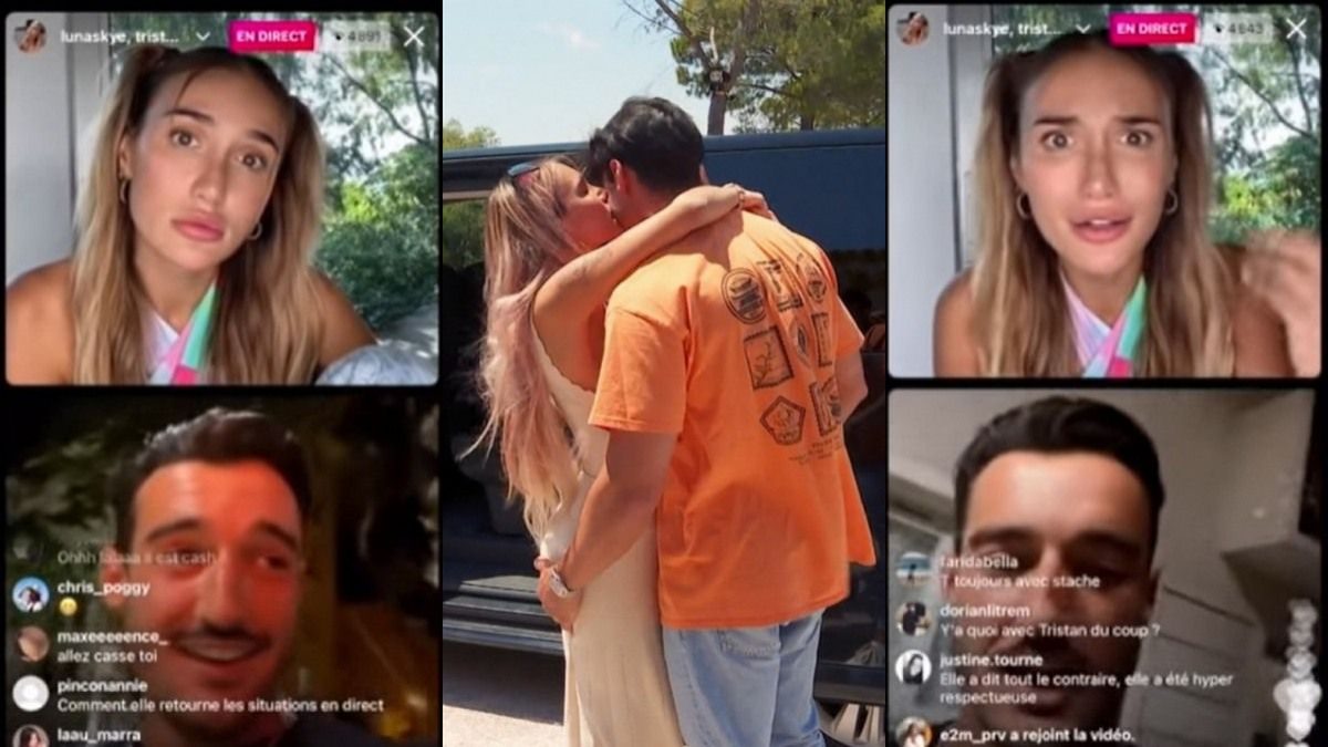 Tristan Les Princes De L amour Luna et Tristan (LMvsMonde6) règlent leurs comptes en live après leur  rupture