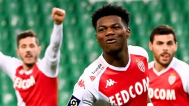 Aurelien Tchouameni, centrocampista del Monaco.