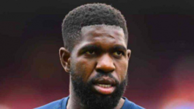 Samuel Umtiti, difensore del Barcellona.