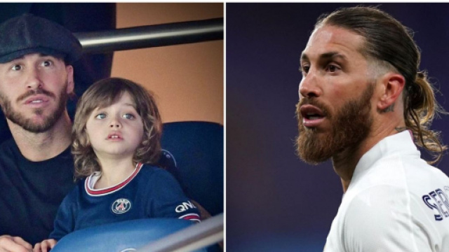 Sergio Ramos a passé les quatre premiers mois de son recrutement au PSG sur le banc de touche - Source : montage, Instagram @sergioramos