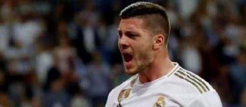 Luka Jovic, giocatore del Real Madrid.