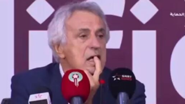 L'échange hallucinant entre Vahid Halilhodzic et un journaliste (capture YouTube)