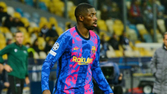 Ousmane Dembélé en retard à l'entrainement du Barça. (crédit Twitter)