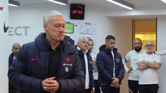Le discours émouvant de Deschamps après la victoire des Bleus (capture YouTube)