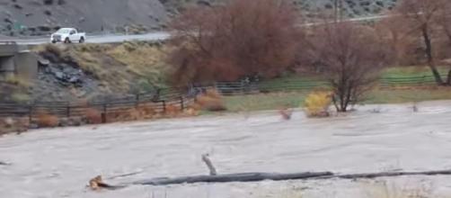 Floods in Merritt, British Columbia (Image source: Telova News/YouTube)