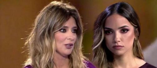 Sandra Barneda y Lucía ya han tenido varios encontronazos (Collage captura Telecinco)