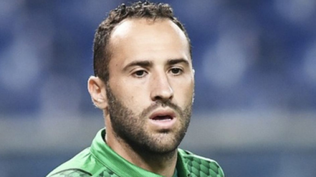 In foto David Ospina, portiere del Napoli.