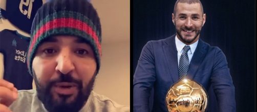 Benzema sera le prochain Ballon d'Or pour Mohamed Henni. (crédit Twitter)