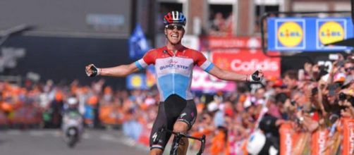 Bob Jungels vittorioso alla Liegi Bastogne Liegi 2018