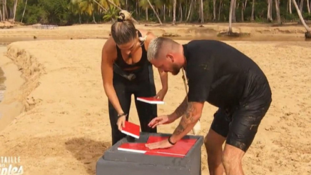 La Bataille des Couples 3 : Raphaël Pépin et Tiffany en flagrant délit de triche pour accéder à la finale ? Les téléspectateurs en colère. © TFX
