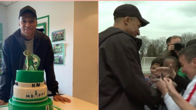 La visite de Kylian Mbappé sous haute tension (captures YouTube)