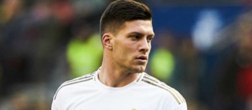 Luka Jovic, punta del Real Madrid.