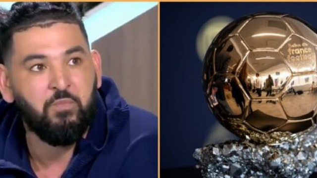 Mohamed Henni fait fuiter le gagnant du Ballon d'Or (captures YouTube et montage photo)
