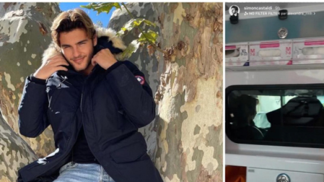 Simon Castaldi blessé par un couteau