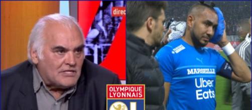 Gilles Favard dezingue l'Olympique Lyonnais et insulte un supporter (captures YouTube)