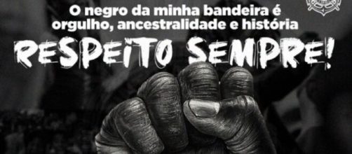 Corinthians celebra Dia da Consciência Negra (Foto: Reprodução/Twitter/@corinthians)