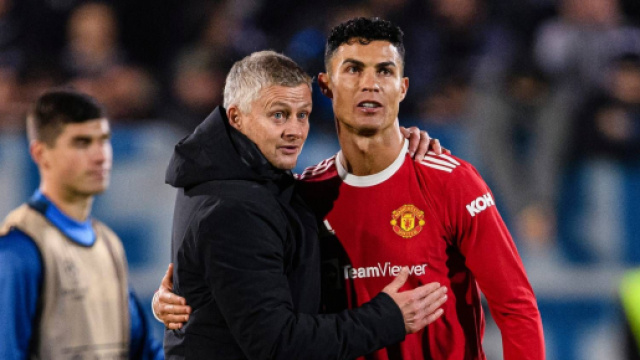 Cristiano Ronaldo serait responsable du limogeage de Solksjaer - Source : capture, Twitter
