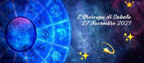 L'oroscopo della giornata di sabato 27 novembre 2021.