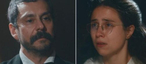 Tonico e Dolores em 'Nos Tempos do Imperador' (Fotomontagem/Reprodução/TV Globo)