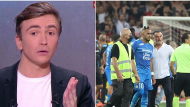 Bertrand Latour souhaite une d&eacute;faite de l'Olympique Lyonnais et se fait d&eacute;truire (captures YouTube)