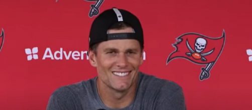Brady and the Bucs will face the Colts on Sunday (Image source: Tampa Bay Buccaneers/YouTube)