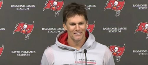 Brady led the Bucs past the Giants on MNF (Image source: Tampa Bay Buccaneers/YouTube)