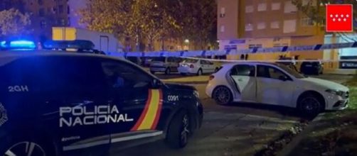 El coche blanco apareció en el aparcamiento junto al estadio del Getafe (112 Comunidad de Madrid)