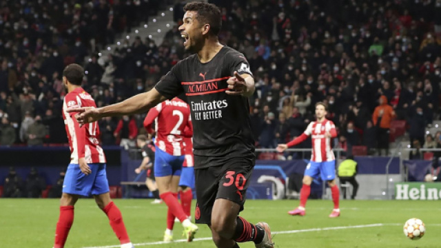 Messias &egrave; il match winner di Atletico Madrid - Milan. Foto di: acmilan.com