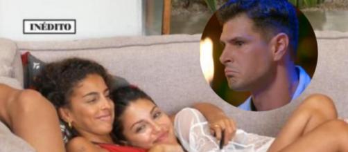 Alejandro ha vuelto a ser criticado en las redes por sus comentarios acerca la orientación bi de Zoe y su acercamiento a Tania - Collage capturas