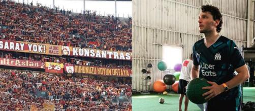 Romain Canuti critiqué pour son comportement avant Galatasaray-OM. (crédit Instagram)