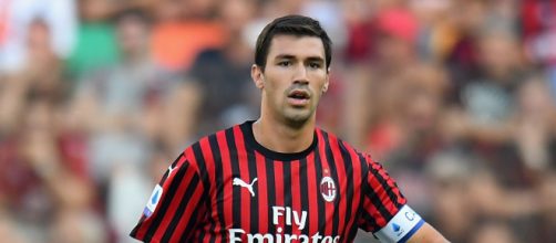 In foto Alessio Romagnoli, difensore del Milan.