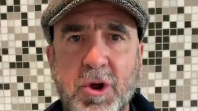 Eric Cantona annonce qu'il est le nouvel entraîneur de Manchester United (capture Instagram)