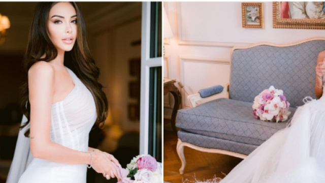 Nabilla raconte son mariage célébré au château de Chantilly cet été 2021, source : montage, Instagram @nabilla