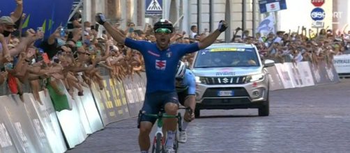 Sonny Colbrelli, Campione Europeo di ciclismo, sarebbe coinvolto nel progetto di Davide Cassani.