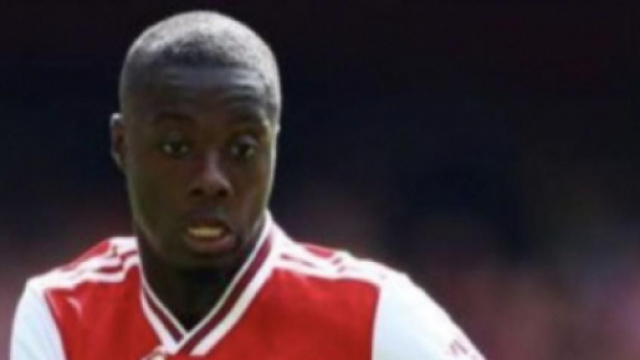 Nicolas Pépé, punta dell'Arsenal.